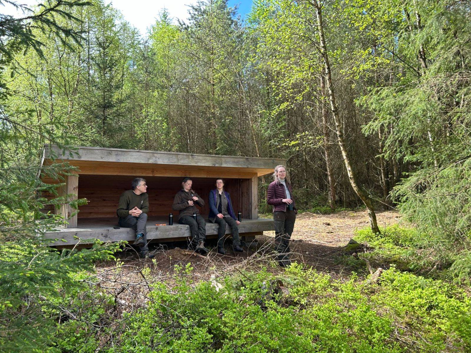 Billede af shelter Shelterplads ved Kældermosen, Hampen sø – billede 6