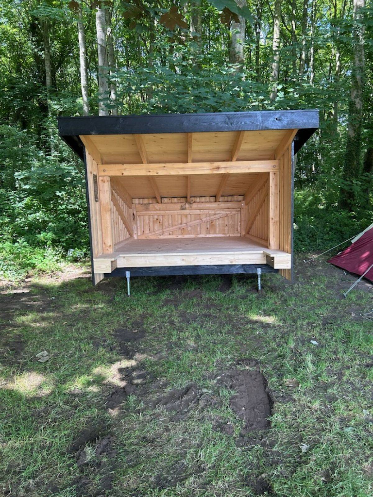 Billede af shelter Sønderhavvej ved Kalvø mini shelter "Tornskaden"
