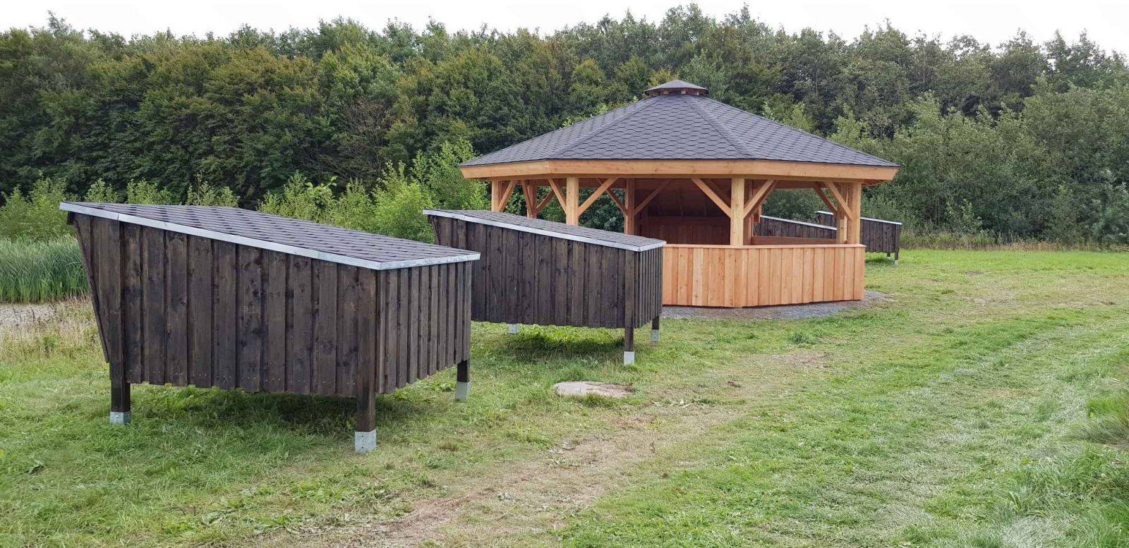 Billede af shelter Bålhytte og shelter ved Tinbæksøen – billede 4