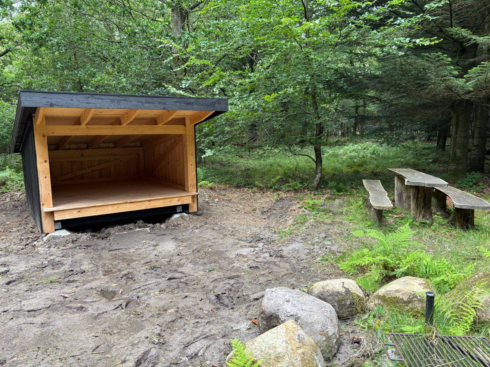 Billede af shelter Haraldsholm Skov