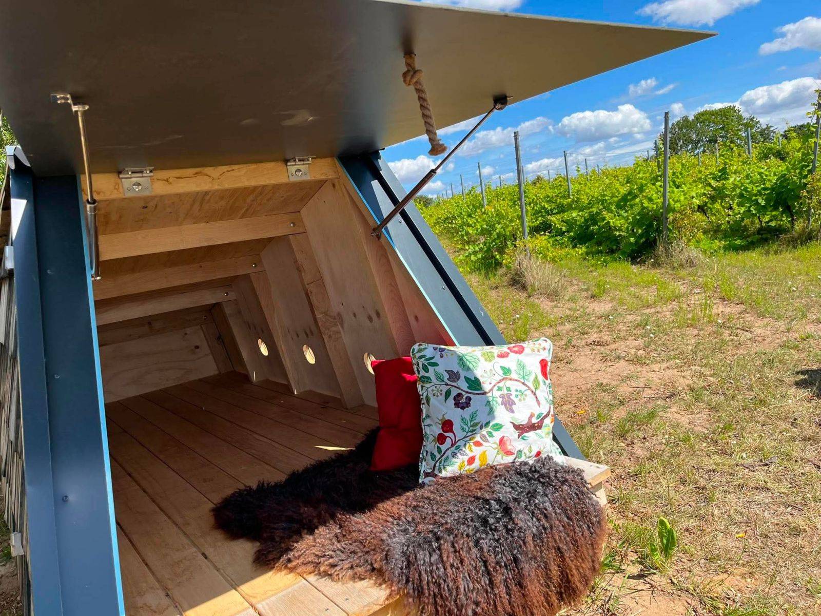 Billede af shelter To 2-mands shelter ved Bjørnø Vingård – billede 10