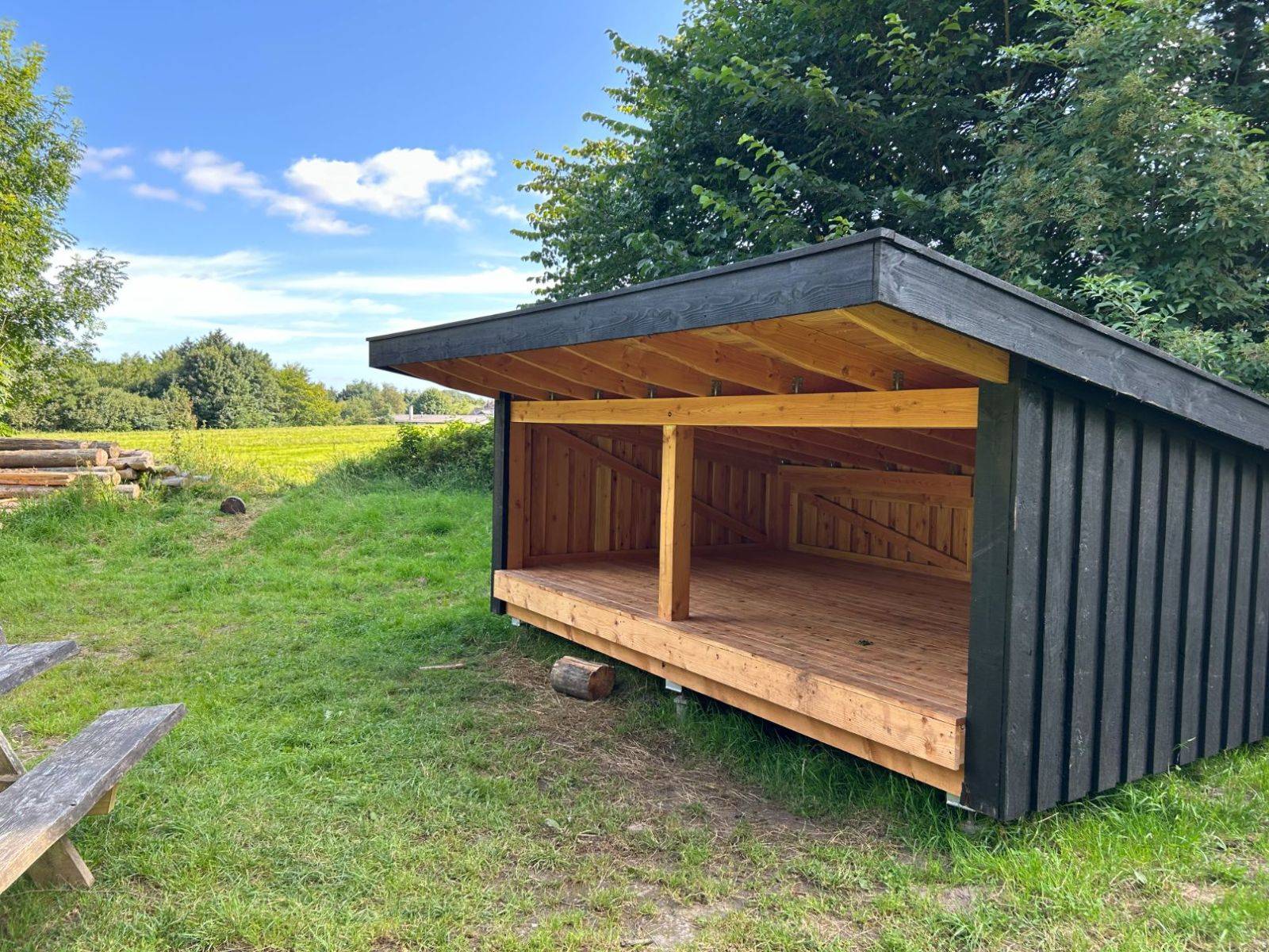 Billede af shelter Bryrupbanestien, Brædstruppladsen (shelter 1)