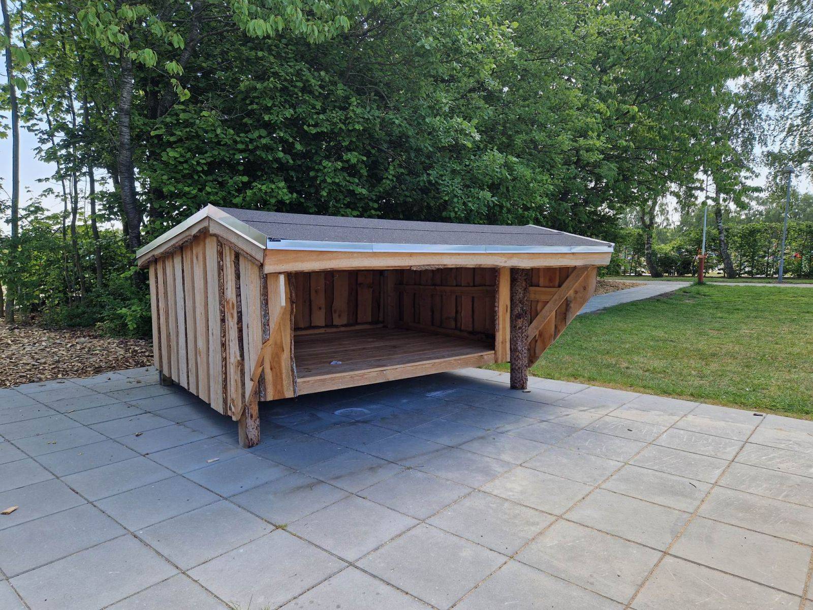 Billede af shelter Shelters ved Glesborg Bypark