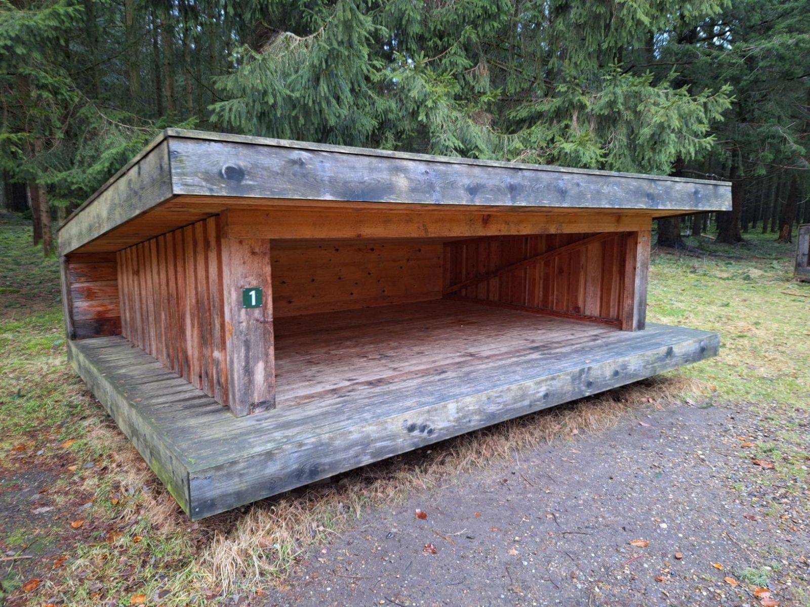 Billede af shelter Lejrplads Stendal Plantage - Shelter nr. 1 – billede 4