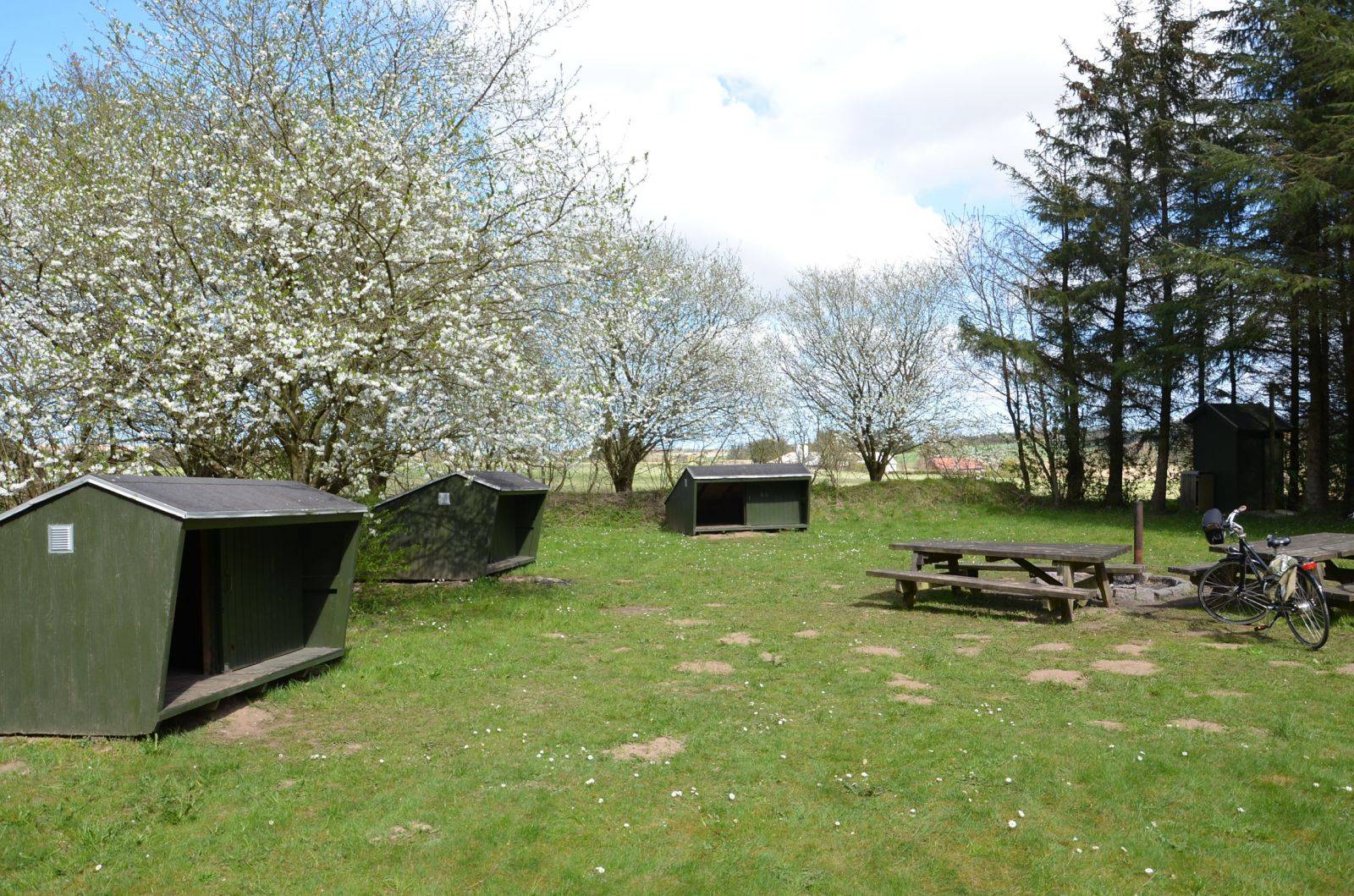Billede af shelter Naturlejrplads ved Astrup