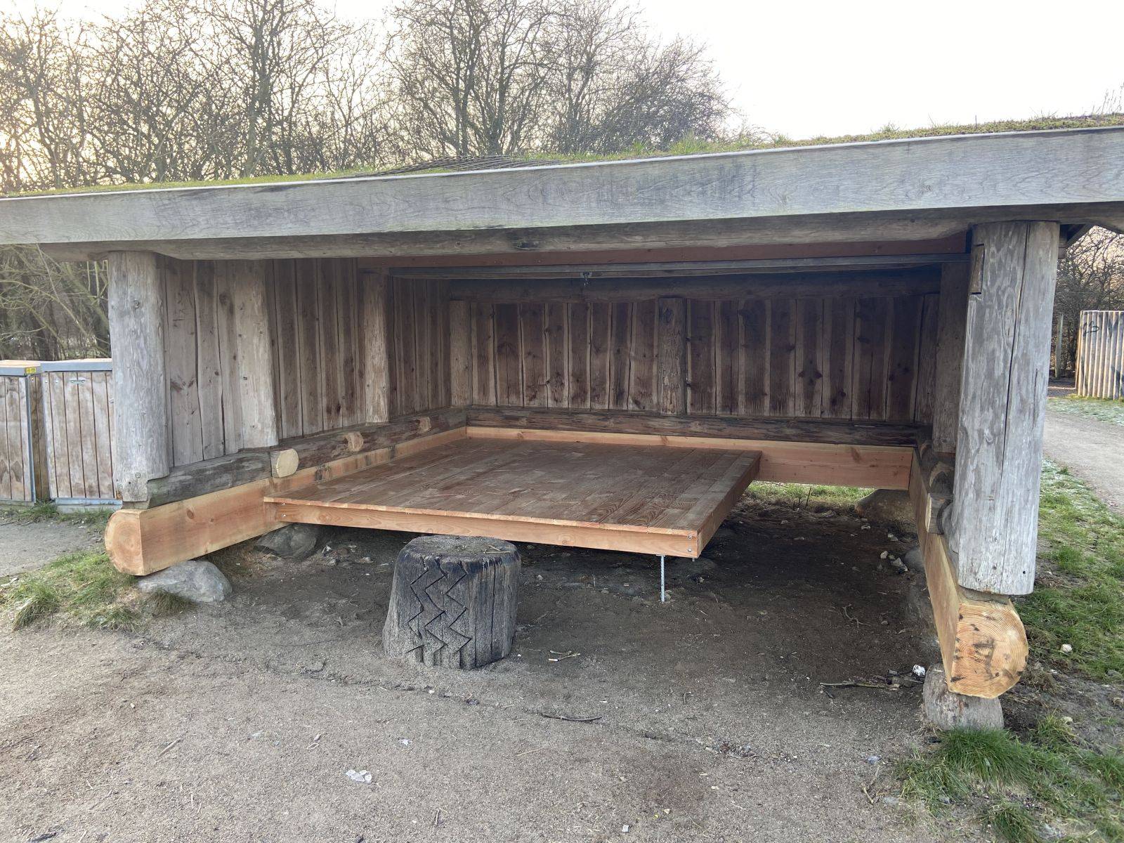 Billede af shelter Shelterplads ved Egå Engsø - to sheltere (IV og V)