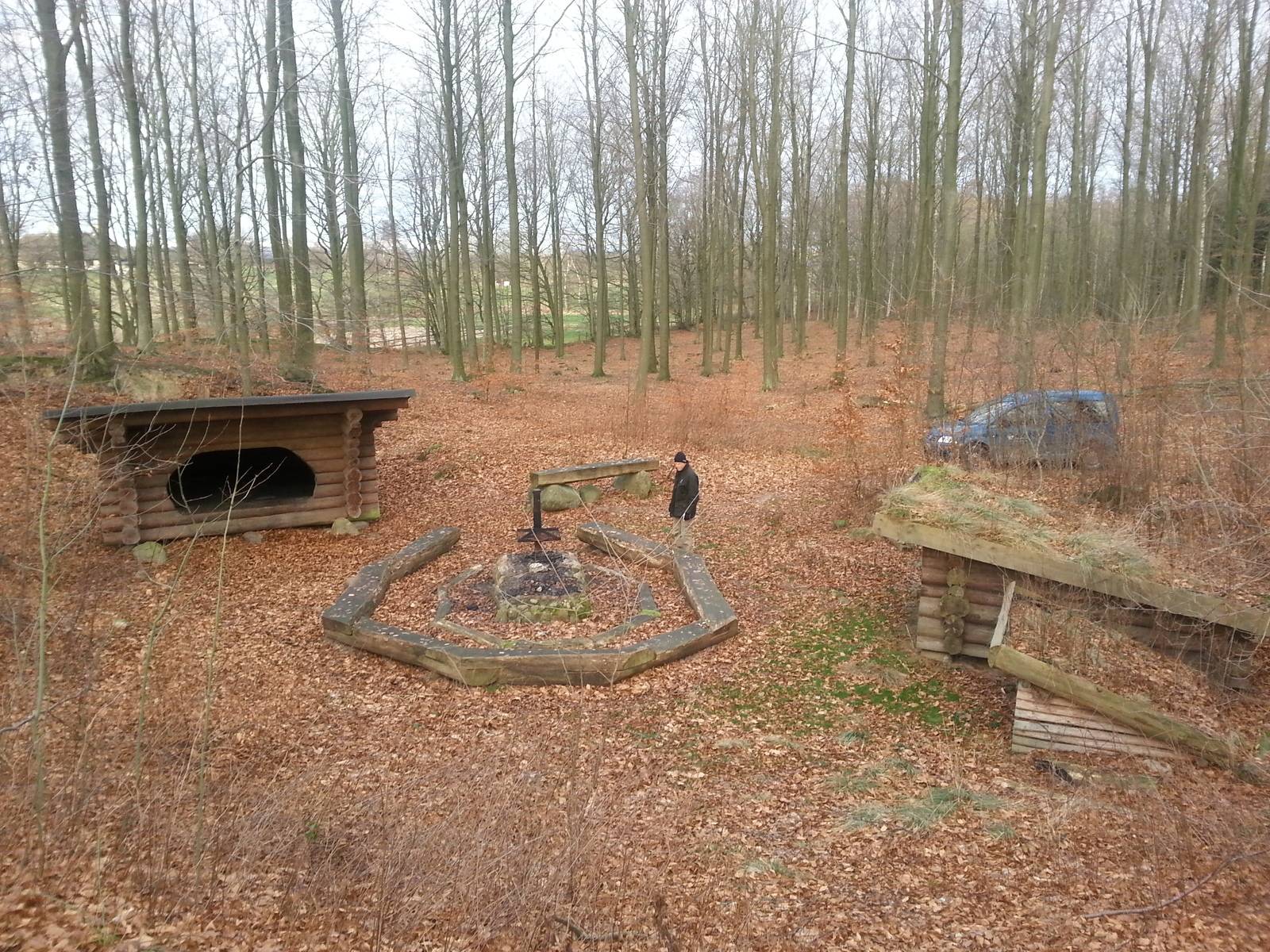 Billede af shelter Primitiv lejrplads i Endrup Hegn