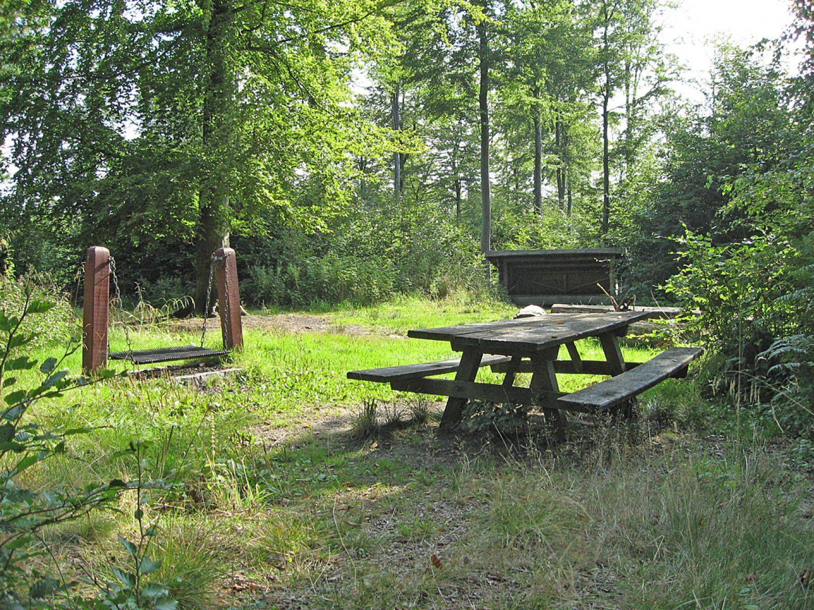 Billede af shelter Aabenraaskovene, Sønderskoven, Von Bergens Plads
