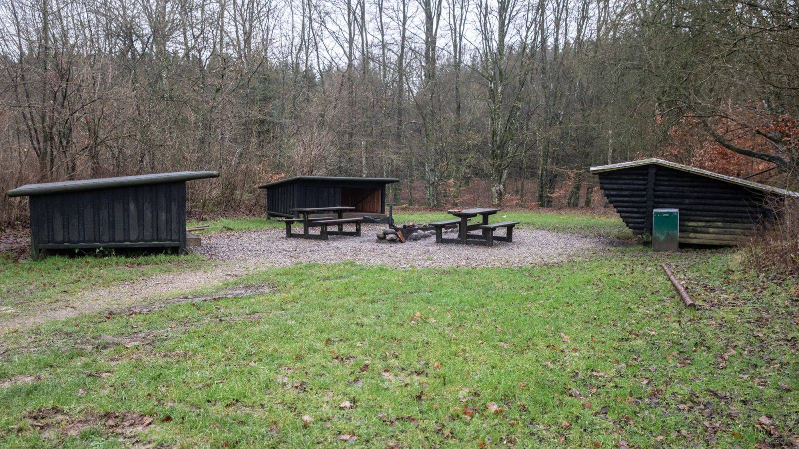 Billede af shelter Søheden Skov - bookbart shelter "Grævlingebo"
