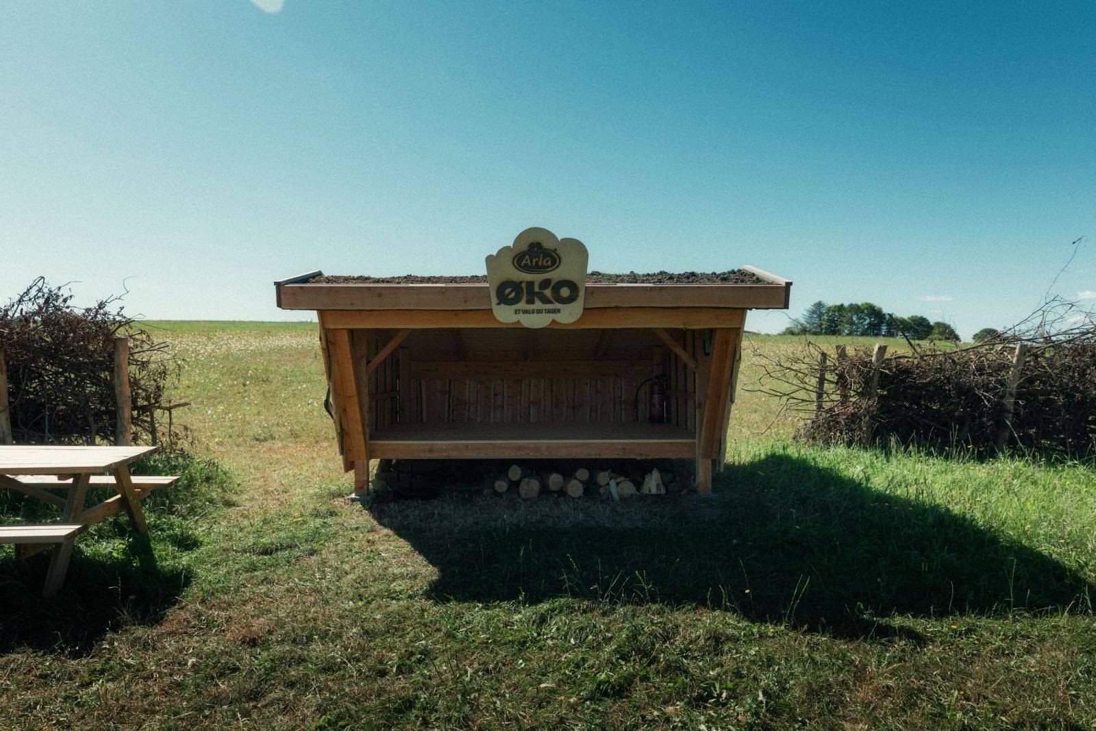 Billede af shelter Krogsagergaard – Arla® ØKO Shelter