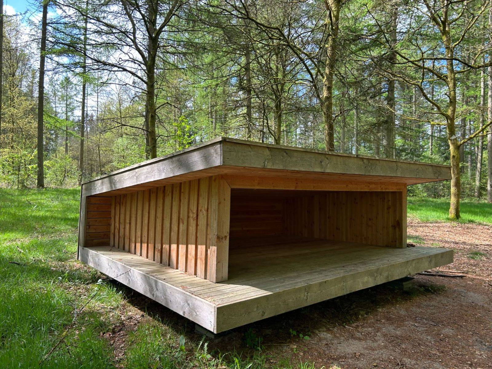 Billede af shelter Shelter ved Hampen Sø