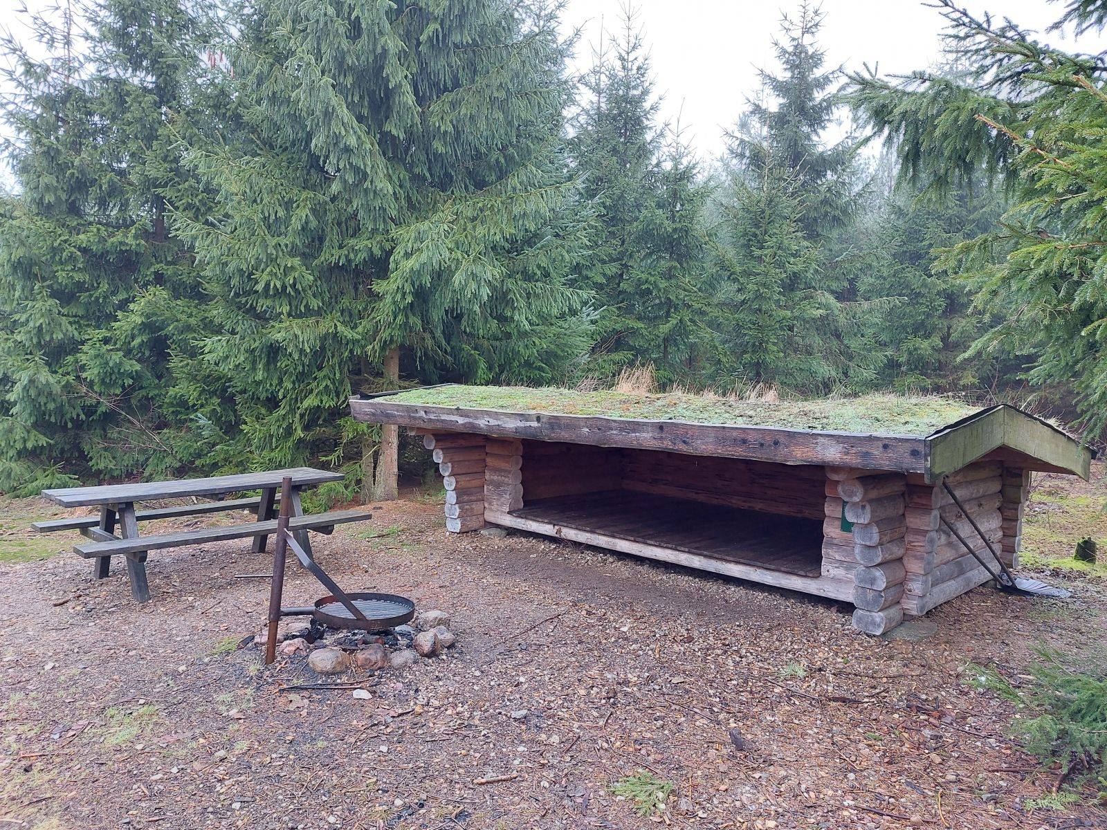 Billede af shelter Frederikshåb Plantage Shelter – billede 2