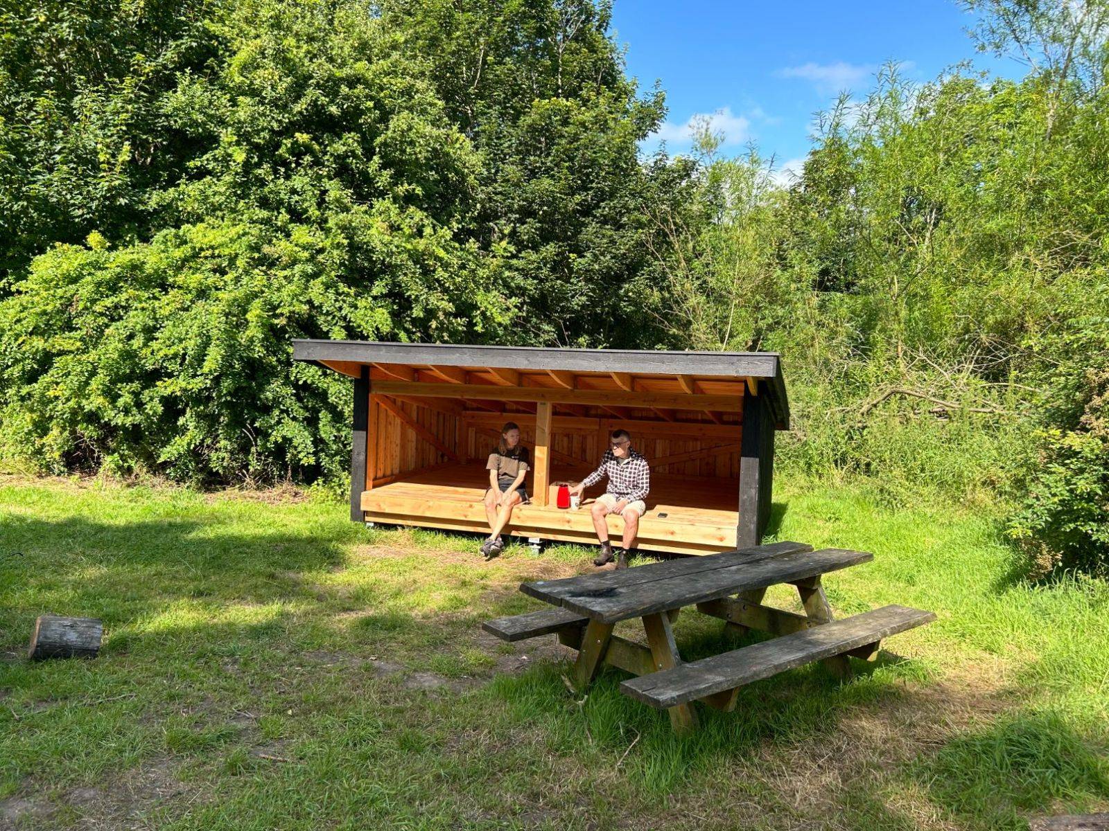 Billede af shelter Bryrupbanestien, Brædstruppladsen (shelter 1) – billede 4
