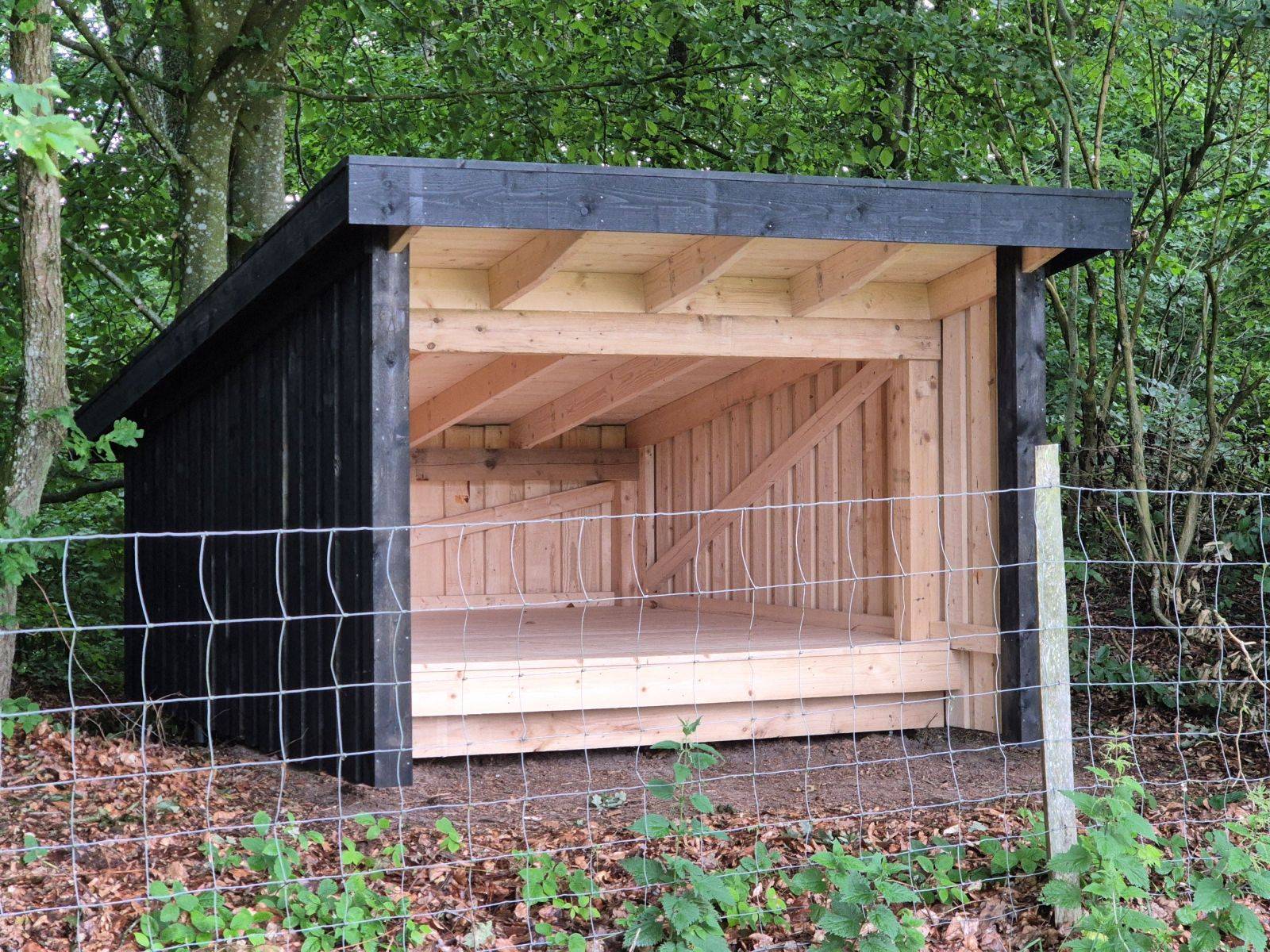 Billede af shelter Mosbjerg - shelter ved Landbrugsmuseet og Naturpark Tolne-stien