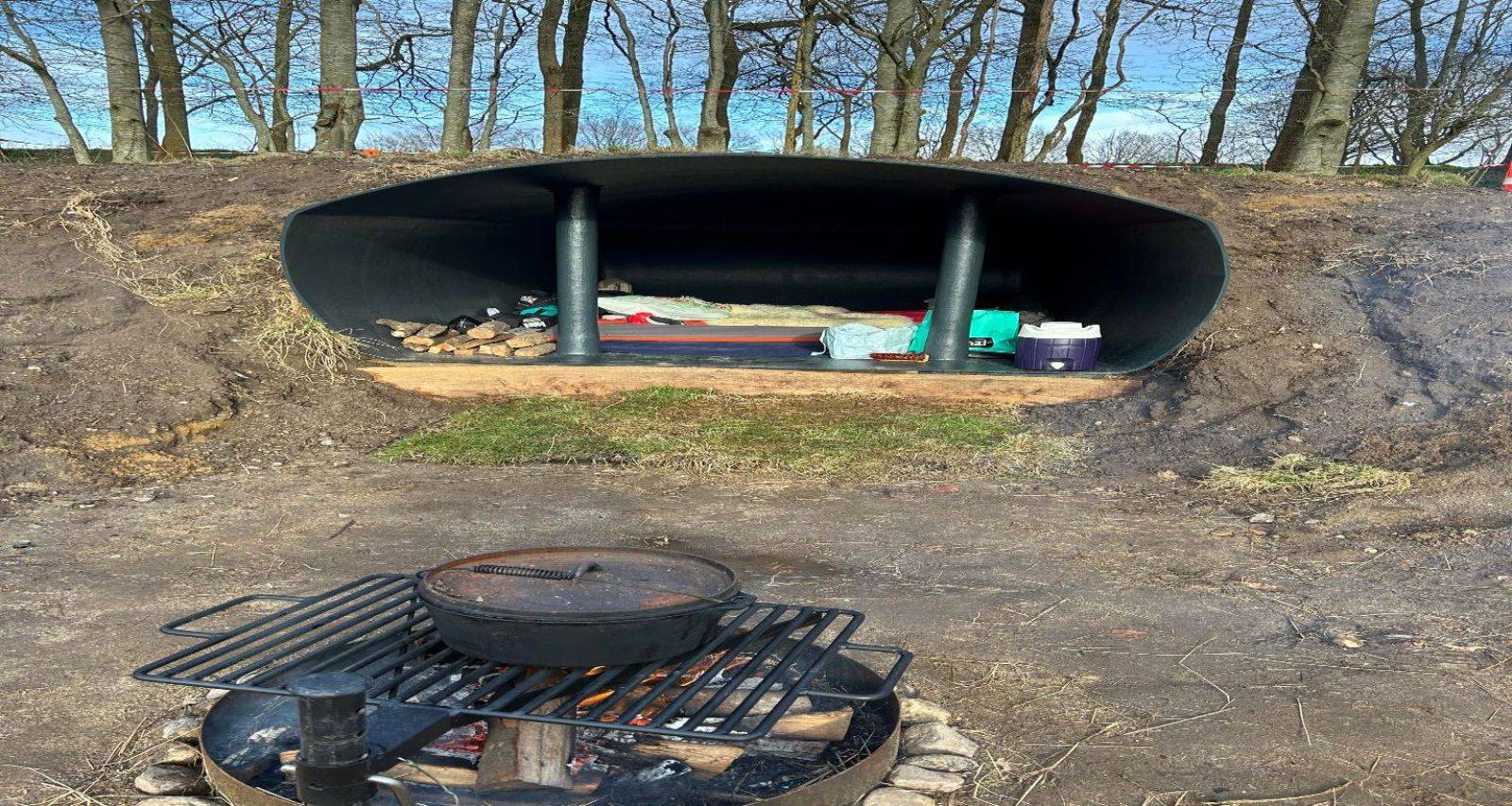 Billede af shelter Jordhuleshelter i Hatting Parken – billede 3