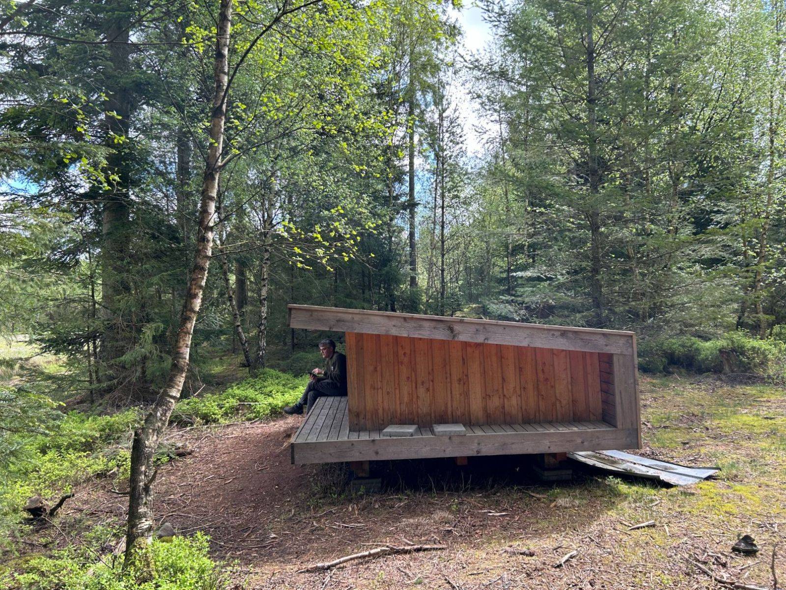 Billede af shelter Shelterplads ved Kældermosen, Hampen sø – billede 5