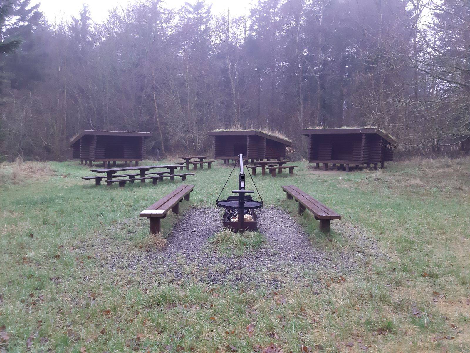Billede af shelter Kajholm - bookbart shelter "Rævehulen"