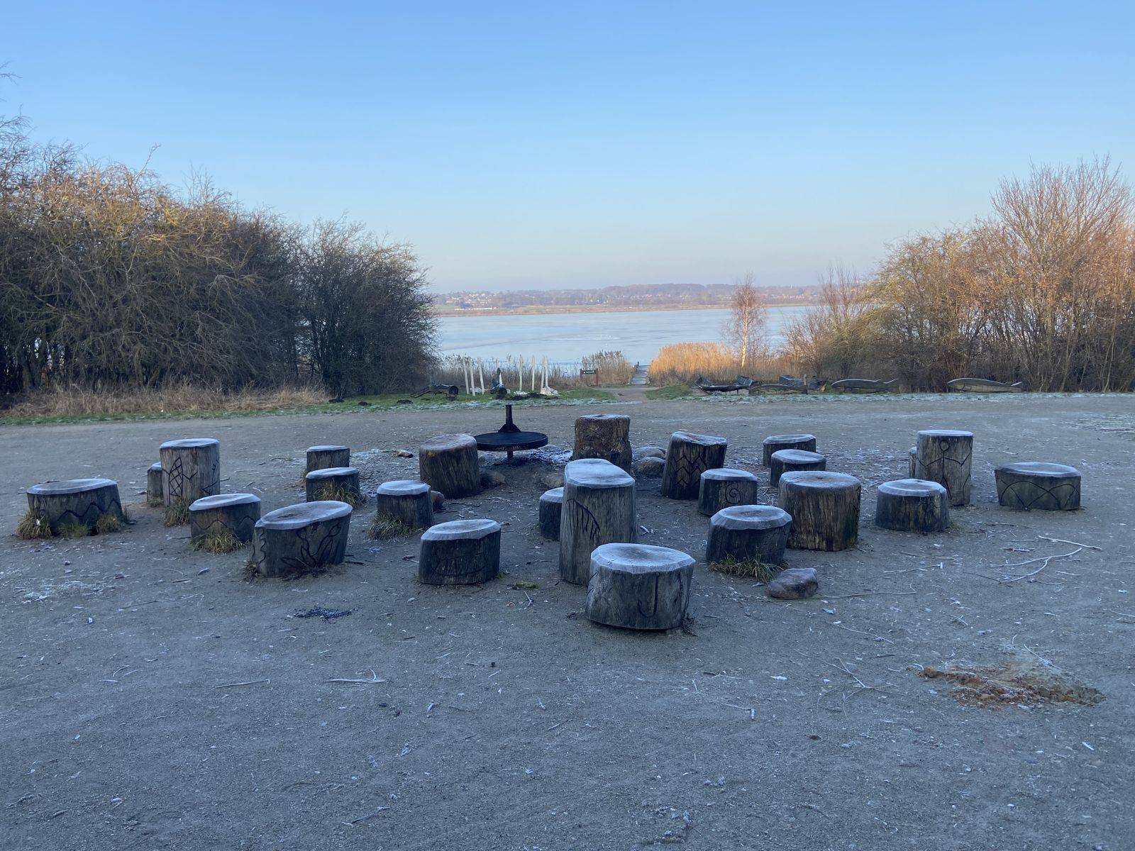 Billede af shelter Shelterplads ved Egå Engsø - to sheltere (IV og V) – billede 3
