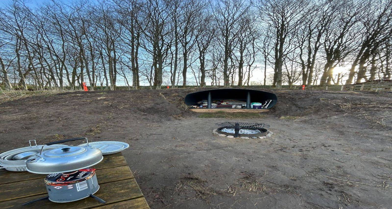 Billede af shelter Jordhuleshelter i Hatting Parken – billede 4