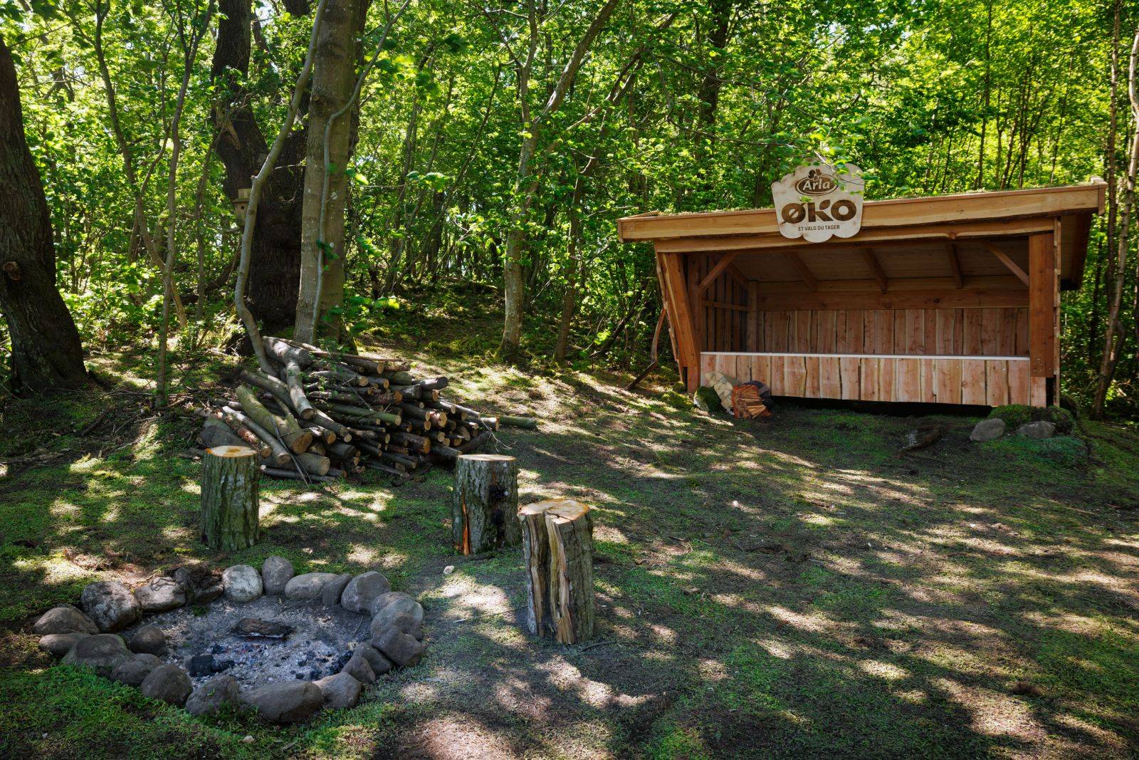 Billede af shelter Rudholm – Arla® ØKO Shelter